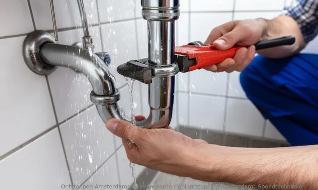 Geavanceerde rioolontstopping Amsterdam: Spoedtechnieken