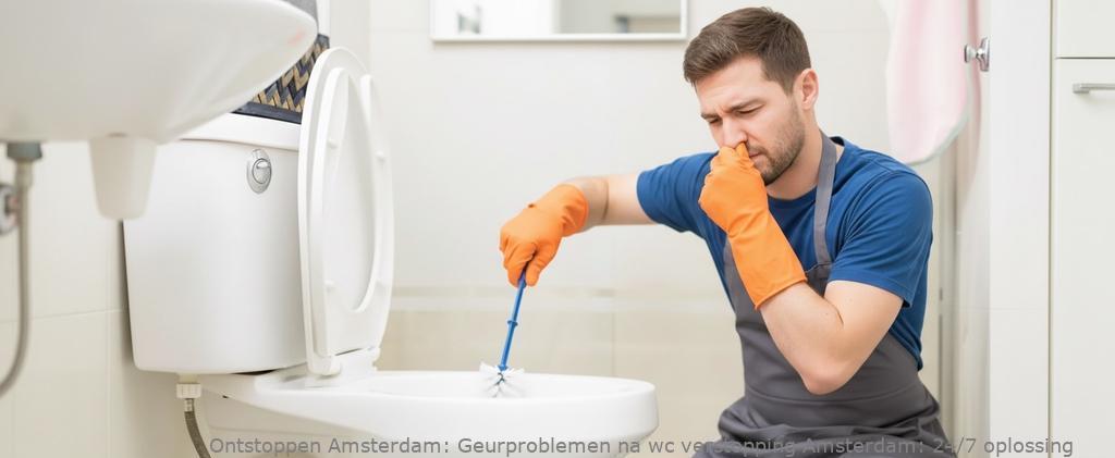 Geurproblemen na wc verstopping Amsterdam: 24/7 oplossing