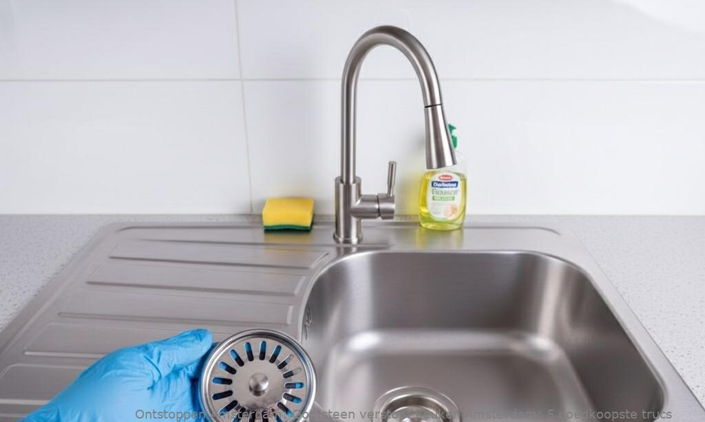 Gootsteen verstopt keuken Amsterdam: 5 goedkoopste trucs