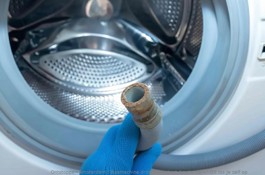 Wasmachine droger verstopt Amsterdam? Dit los je zelf op